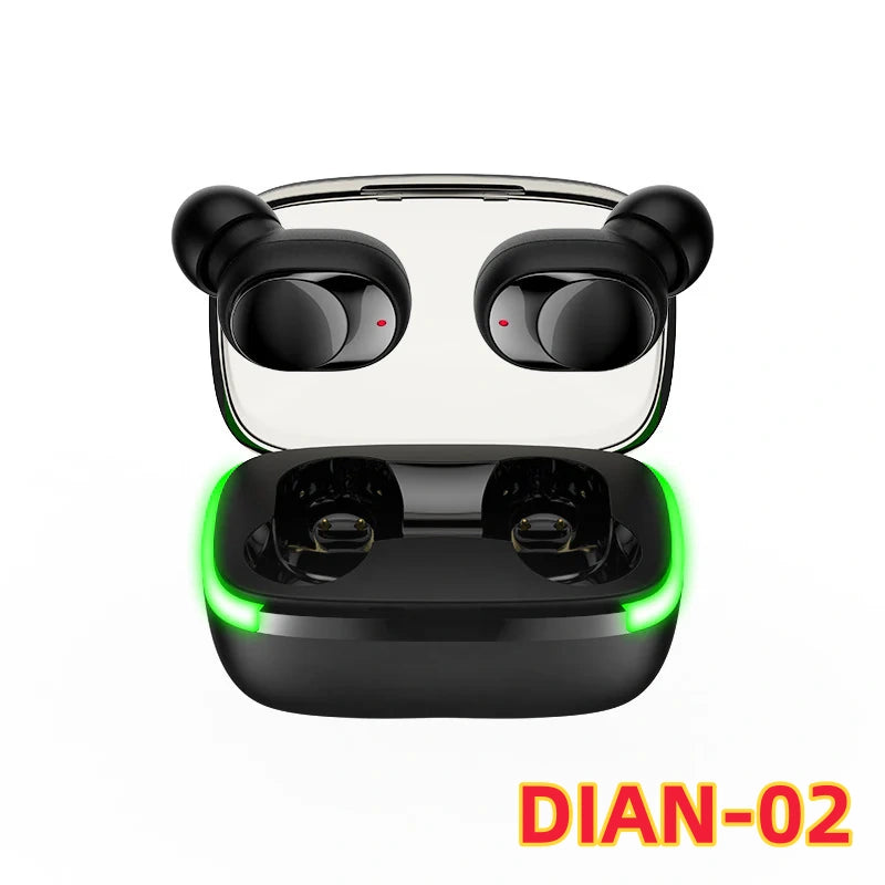 New Breathing Light Y60 Bluetooth Headset In-ear Low Power TWS Wireless Sports Headset Hot Sale DIAN-02