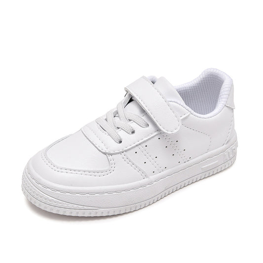 Children's sneakers 2024 spring and autumn new men's white shoes DSX-139