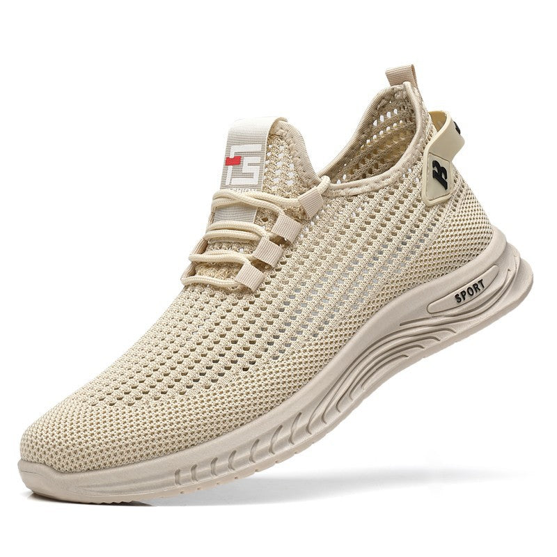 2024 sports shoes summer breathable mesh shoes mesh flying woven casual shoes running shoes DSX-197