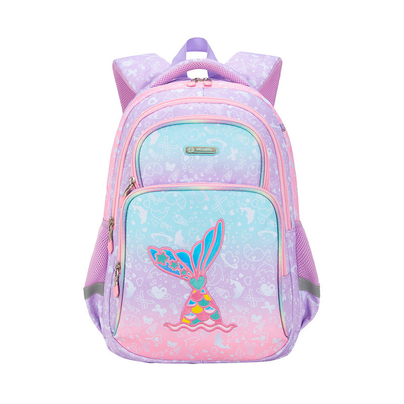 Gradient fishtail backpack QRJ-78