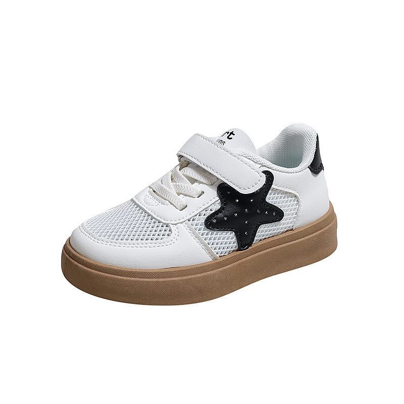 2024 Spring and Summer New Boys Fashion Sports Shoes Children's White Shoes DSX-181