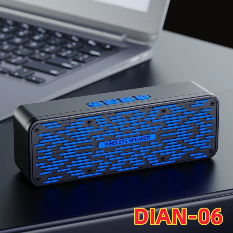 Bluetooth Speaker S18 Mini Card Radio Home Wireless DIAN-06