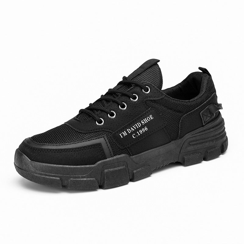 2024 Spring Men's Shoes Wear-resistant Black Sneakers Trendy Sports Shoes DSX-161