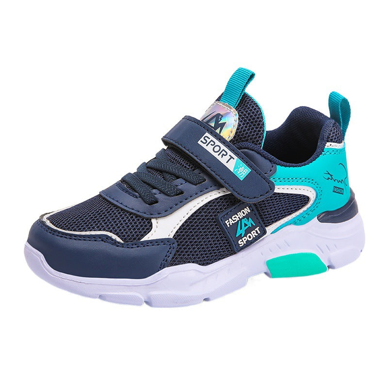 Sports shoes for boys Zhongda 2024 mesh leather children's casual shoes casual children's shoes DSX-227