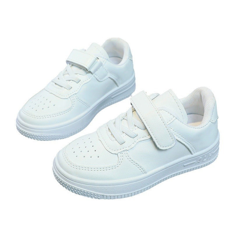 2024 Spring and Autumn New Children's White Shoes All-match Girls' Casual Shoes Boys' Sneakers DSX-202